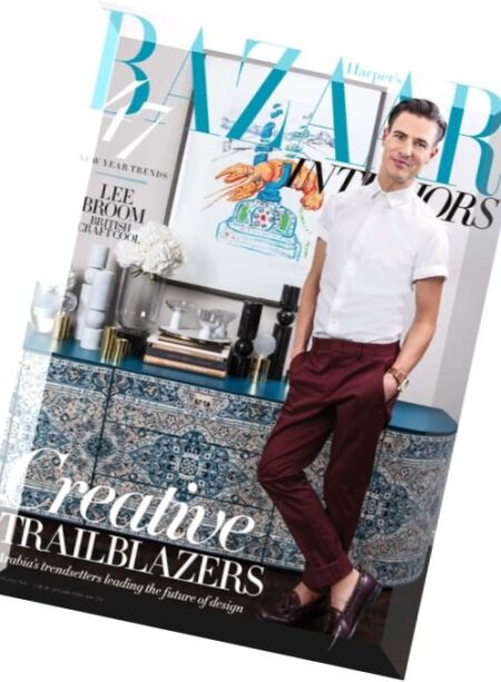 Harper’s Bazaar Interiors Arabia – January-February 2016 Cover