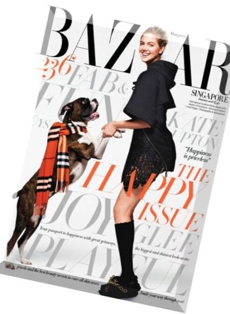 Harper’s Bazaar Singapore – January 2016 Cover