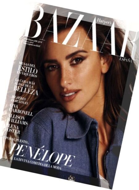 Harper’s Bazaar Spain – Febrero 2016 Cover