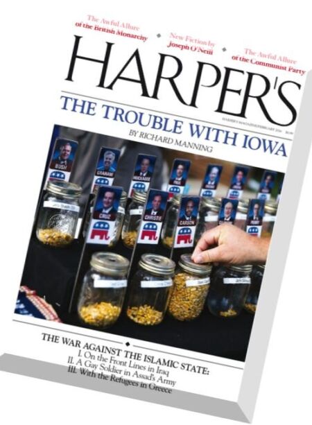Harper’s Magazine – February 2016 Cover