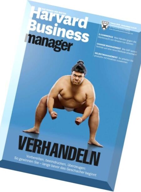 Harvard Business Manager – Februar 02, 2016 Cover