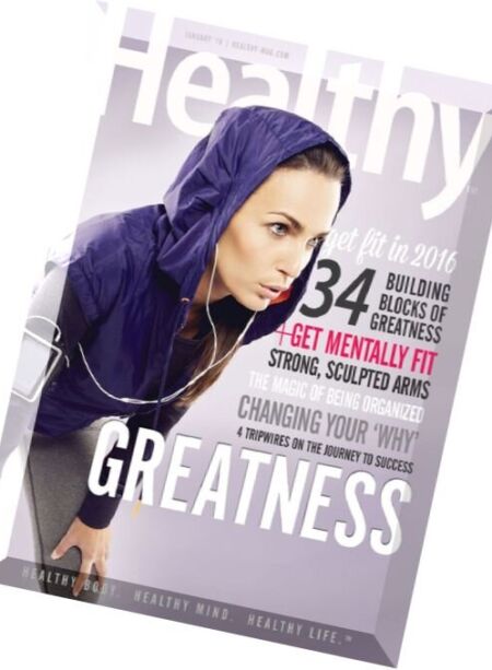 Healthy Magazine – January 2016 Cover