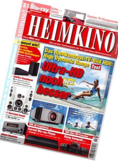 Heimkino Magazin – Februar-Marz 2016 Cover