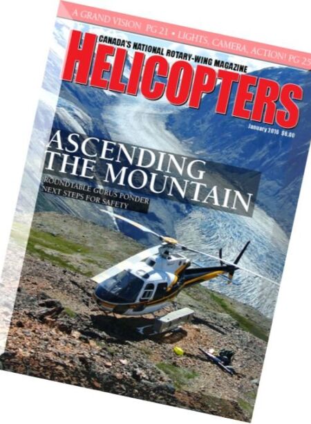 Helicopters – January 2016 Cover