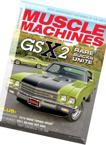Hemmings Muscle Machines – Februar 2016 Cover