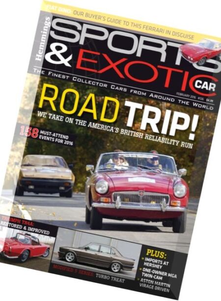 Hemmings Sports & Exotic Car – February 2016 Cover
