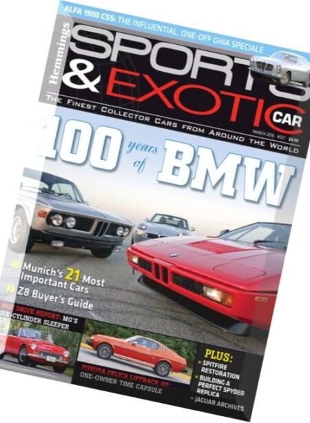 Hemmings Sports & Exotic Car – March 2016 Cover