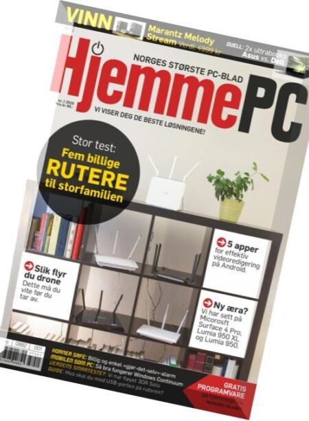 Hjemme PC – Nr.1 2016 Cover