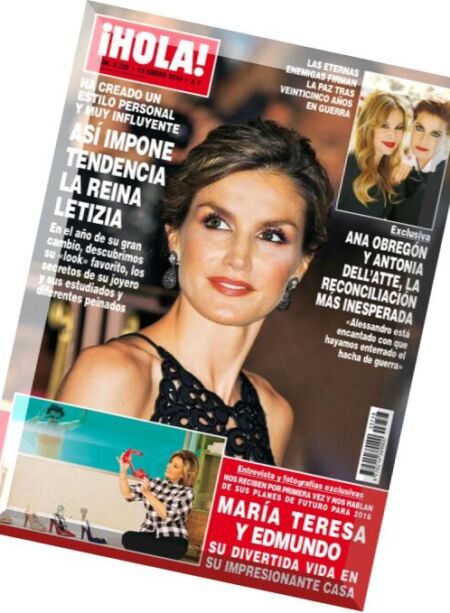 Hola! Spain – 13 Enero 2016 Cover