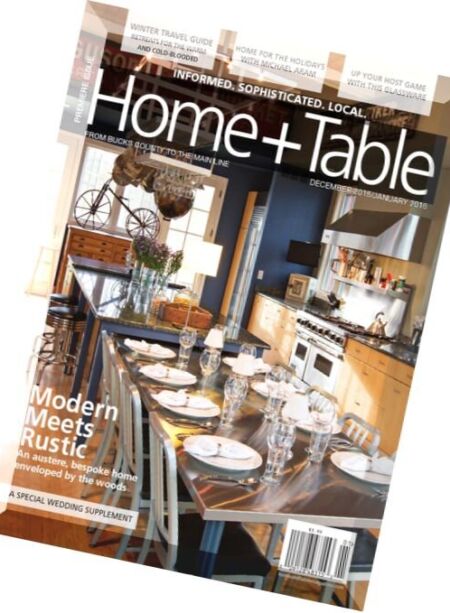 Home + Table – December 2015-January 2016 Cover