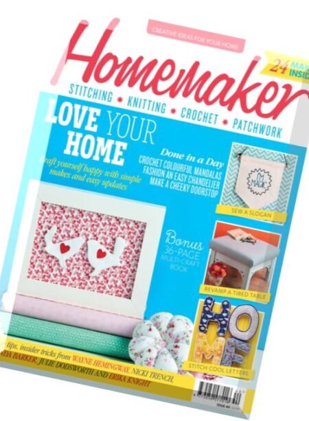 Homemaker – Issue 40 Cover