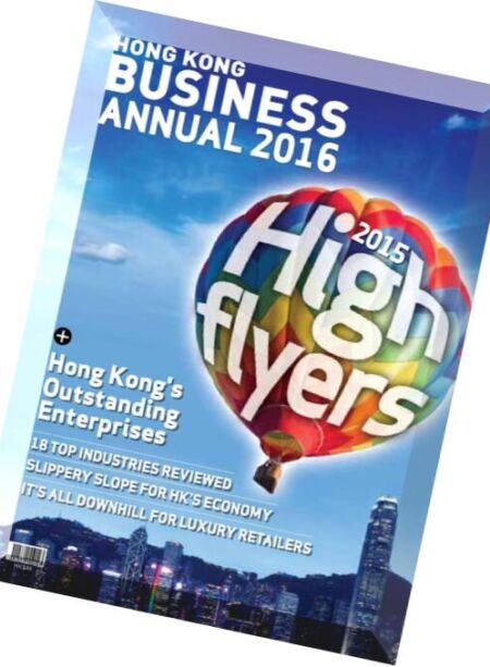 Hong Kong Business – Annual 2016 Cover