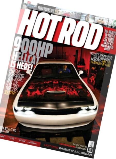 Hot Rod – March 2016 Cover