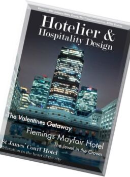 Hotelier & Hospitality Design – February 2016