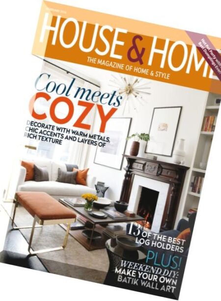 House & Home – February 2016 Cover