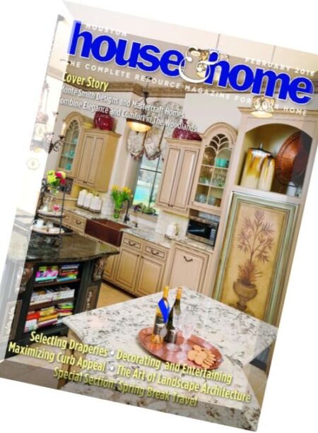 Houston House & Home Magazine – February 2016 Cover