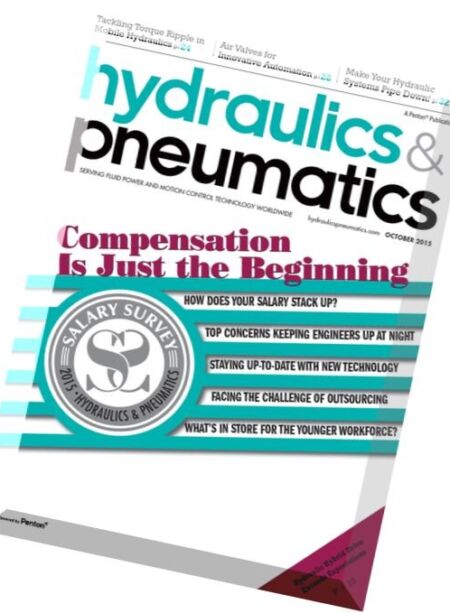 Hydraulics & Pneumatics – October 2015 Cover