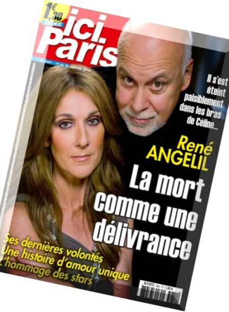 Ici Paris – 19 au 26 Janvier 2016 Cover