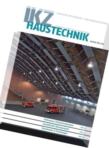 IKZ Haustechnik – Nr.1-2, Januar 2016 Cover