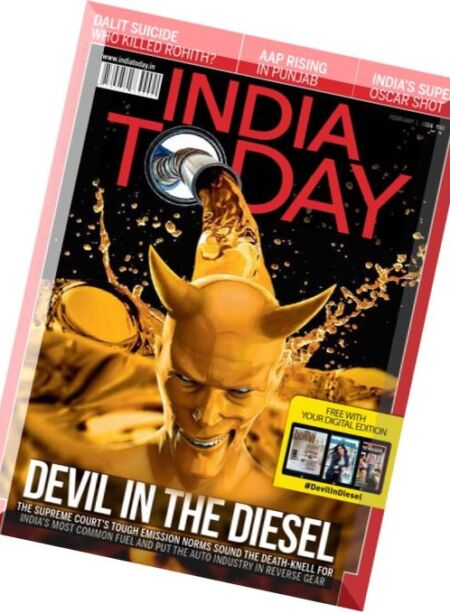 India Today – 1 February 2016 Cover