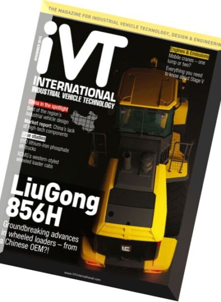 Industrial Vehicle Technology International – November 2015 Cover