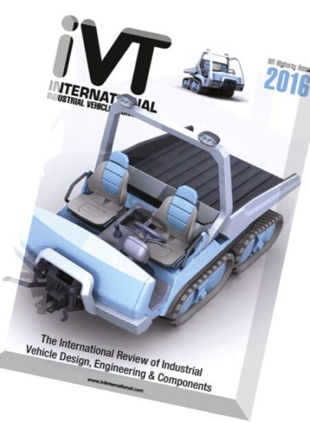 Industrial Vehicle Technology International Off Highway Edition Annual 2016 Cover