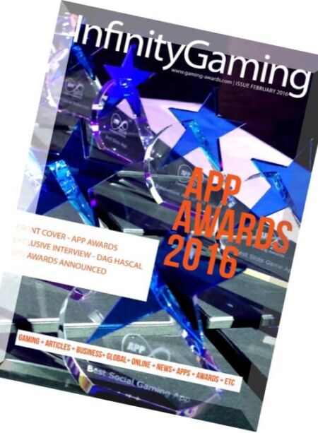 Infinity Gaming – February 2016 Cover