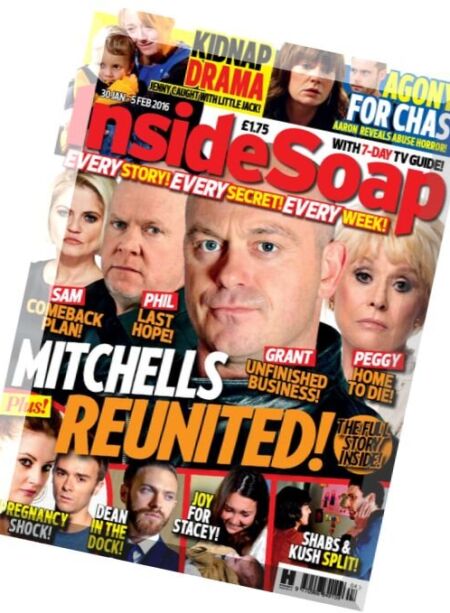 Inside Soap UK – 30 January 2016 Cover