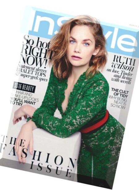 Instyle UK – March 2016 Cover