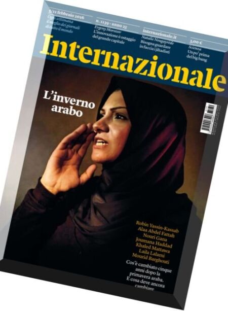 Internazionale – 5 Febbraio 2016 Cover