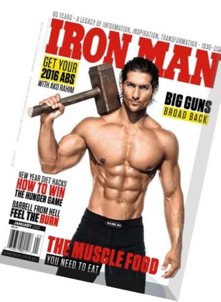 Iron Man – January 2016 Cover
