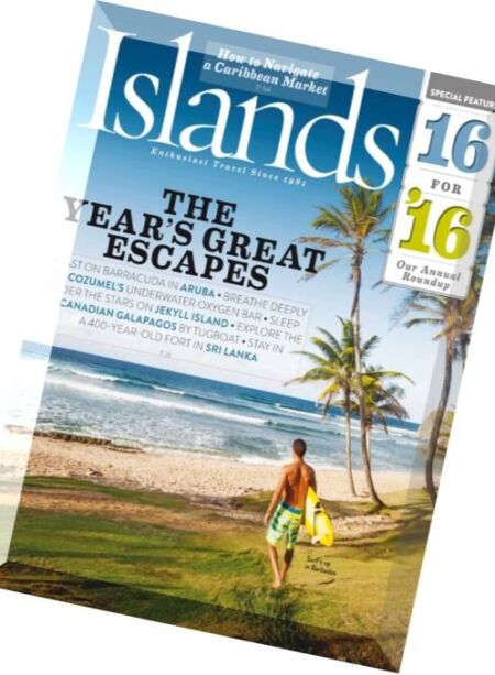 Islands – January-February 2016 Cover