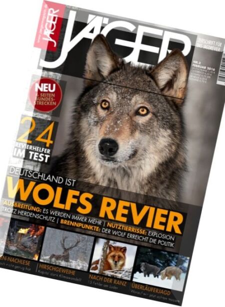 Jager – Februar 2016 Cover