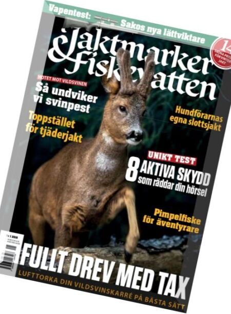 Jaktmarker & Fiskevatten – Nr.1, 2016 Cover
