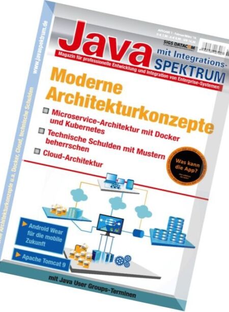 Java Spektrum – Februar-Marz 2016 Cover