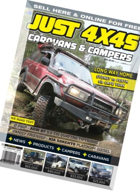 JUST 4X4S – 18 January 2016 Cover
