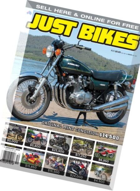JUST BIKES – 7 January 2016 Cover