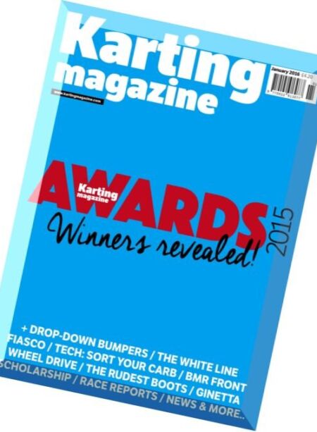 Karting Magazine – January 2016 Cover