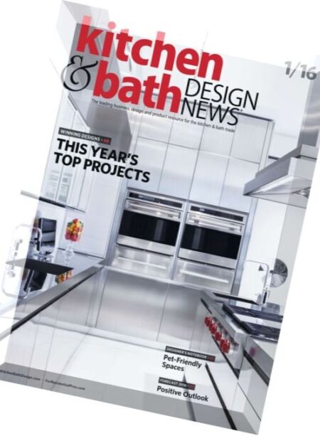 Kitchen & Bath Design News – January 2016 Cover