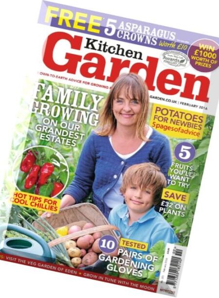 Kitchen Garden – February 2016 Cover