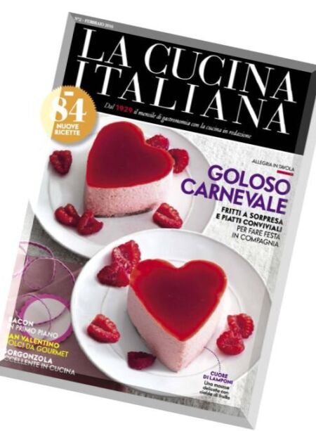 La Cucina Italiana – Febbraio 2016 Cover