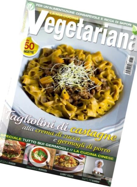 La Mia Cucina Vegetariana – Gennaio 2016 Cover