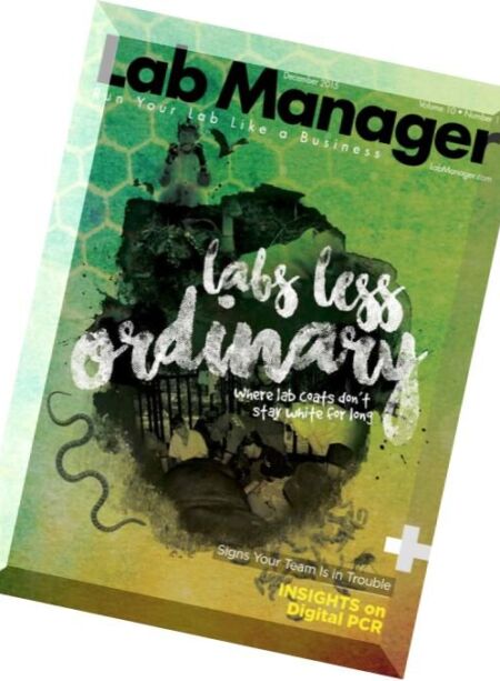 Lab Manager – December 2015 Cover