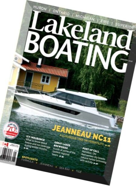 Lakeland Boating – January 2016 Cover
