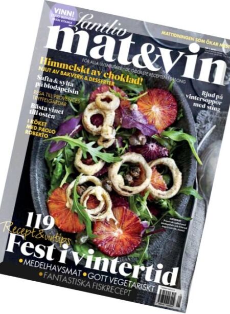 Lantliv Mat & Vin – Nr.1, 2016 Cover