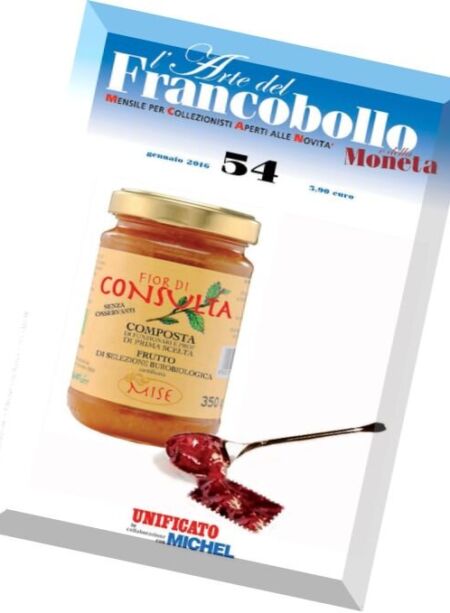 l’Arte del Francobollo – Gennaio 2016 Cover