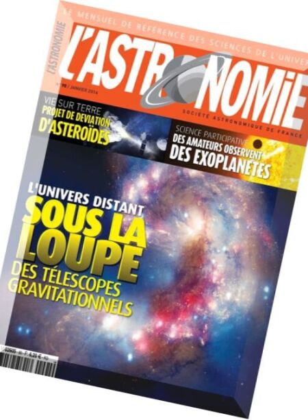 L’Astronomie – Janvier 2016 Cover