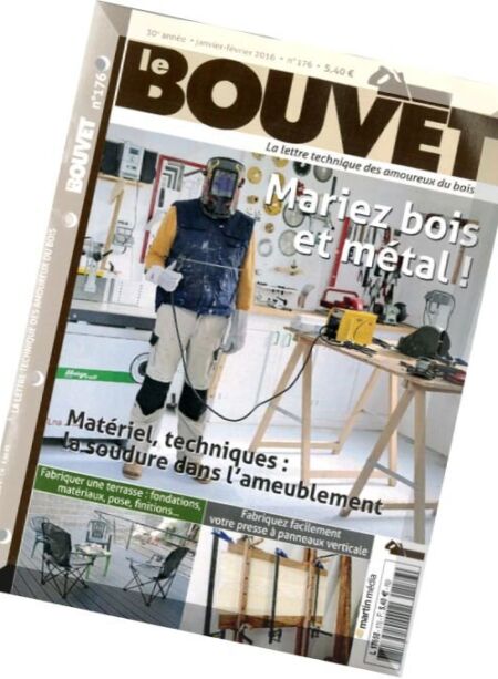 Le Bouvet – N 176, Janvier-Fevrier 2016 Cover