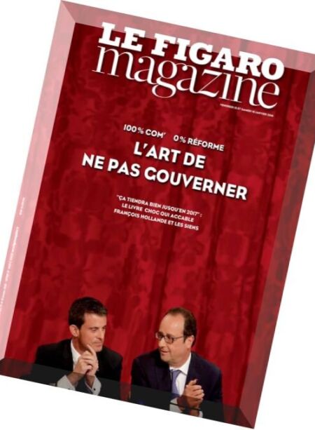 Le Figaro Magazine – 15 Janvier 2016 Cover