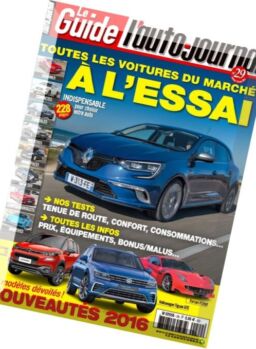Le Guide de L’Auto-Journal – Janvier-Fevrier 2016